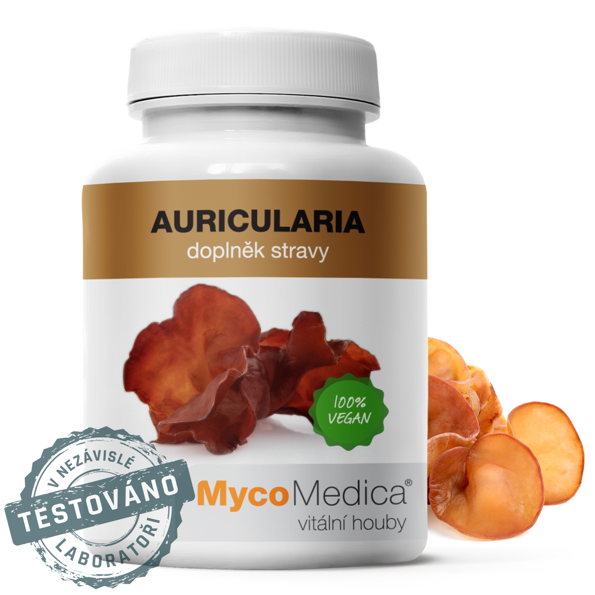 Auricularia 90 kapsułek, MycoMedica