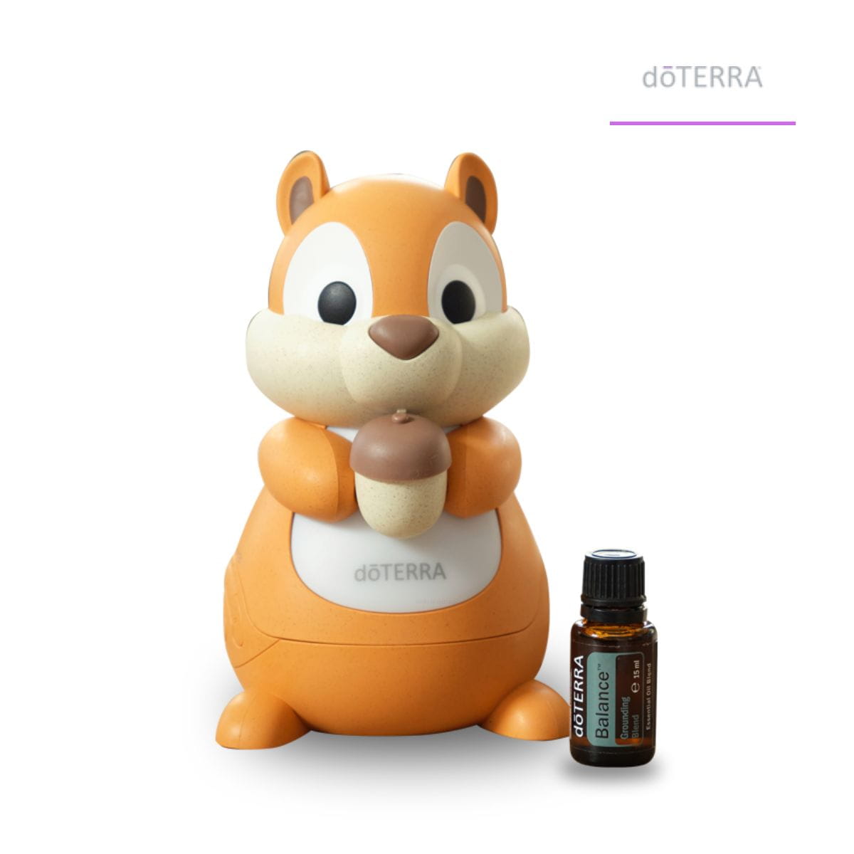 dyfuzor wiewiórka Squirrel i mieszanka dōTERRA Balance™ (15 ml) dōTERRA